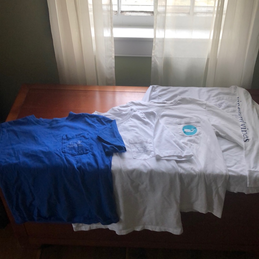 2short-sleeved  2longsleeved   boys medium